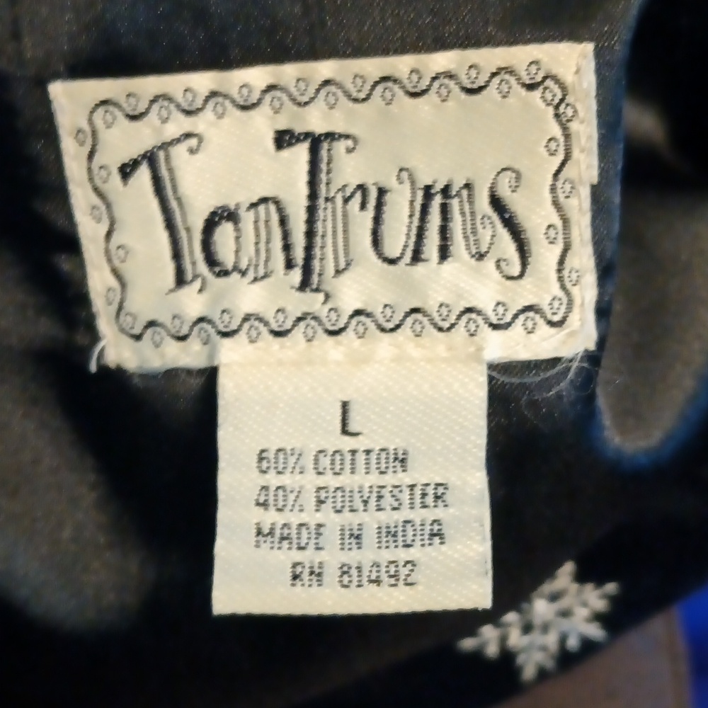 Vintage TanTrums Winter Snowman Holiday Vest - Picture 5 of 5